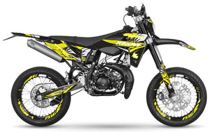 Kit pegatinas Sherco 50cc 2017-2025 Army Runz | pegatinas para moto | personalización 50cc | armysctv