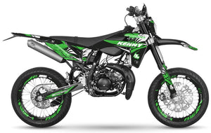 Kit pegatinas Sherco 50cc 2017-2025 Army Runz | pegatinas para moto | personalización 50cc | armysctv