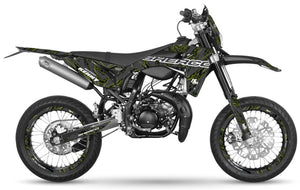 Kit déco Sherco 50cc 2017-2025 Army Nested | autocollants moto | personnalisation 50cc | armysctv