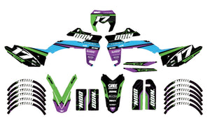 Dekor kit Sherco 50cc 2017-2025 Odin | Motorradaufkleber | Personalisierung 50cc | armysctv