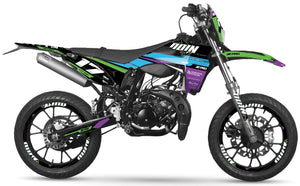 Dekor kit Sherco 50cc 2017-2025 Odin | Motorradaufkleber | Personalisierung 50cc | armysctv