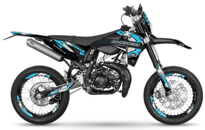 Dekor kit Sherco 50cc 2017-2025 Armee Kenny | Motorradaufkleber | Personalisierung 50cc | armysctv