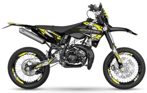 Dekor kit Sherco 50cc 2017-2025 Armee Kenny | Motorradaufkleber | Personalisierung 50cc | armysctv