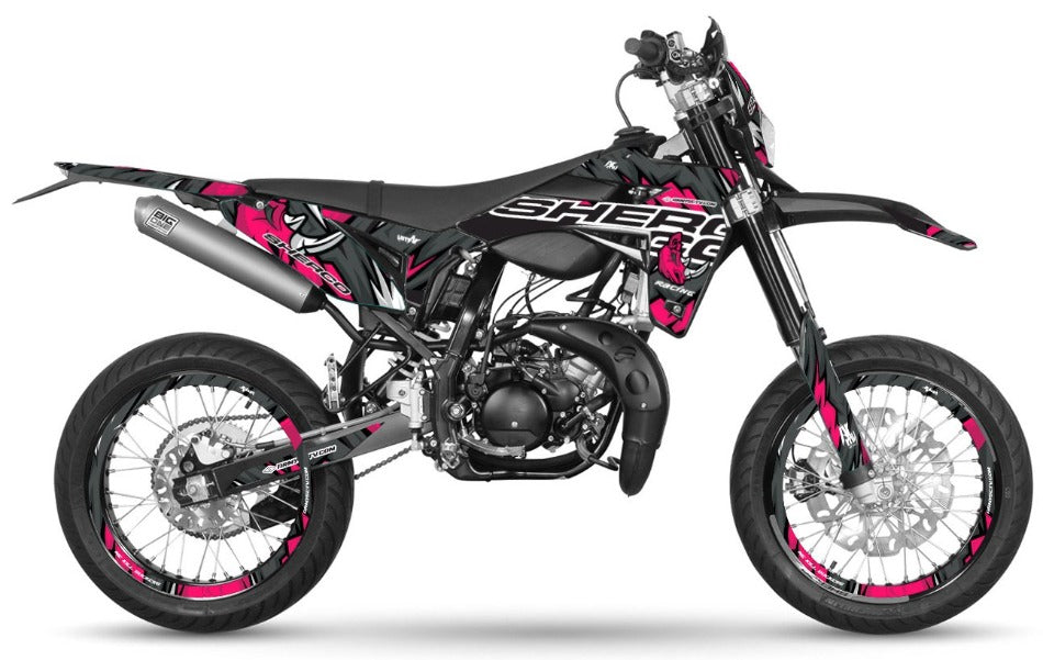 Kit déco Sherco 50cc 2017-2025 Army Rhino | autocollants moto | personnalisation 50cc | armysctv