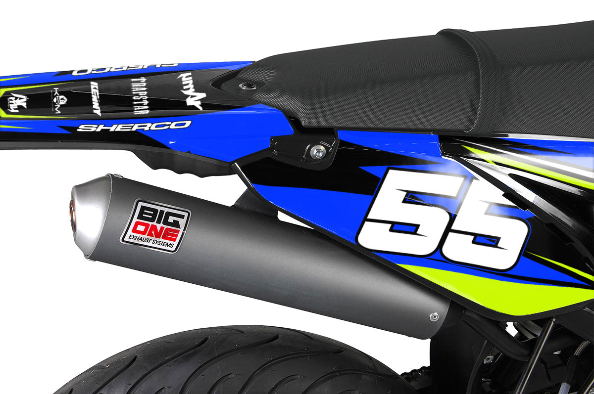 Kit pegatinas Sherco 50cc 2017-2025 Army Stream | pegatinas para moto | personalización 50cc | armysctv