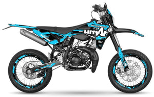 Dekor kit Sherco 50cc 2017-2025 Armee Geschwindigkeit | Motorradaufkleber | Personalisierung 50cc | armysctv