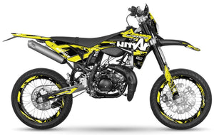Dekor kit Sherco 50cc 2017-2025 Armee Geschwindigkeit | Motorradaufkleber | Personalisierung 50cc | armysctv