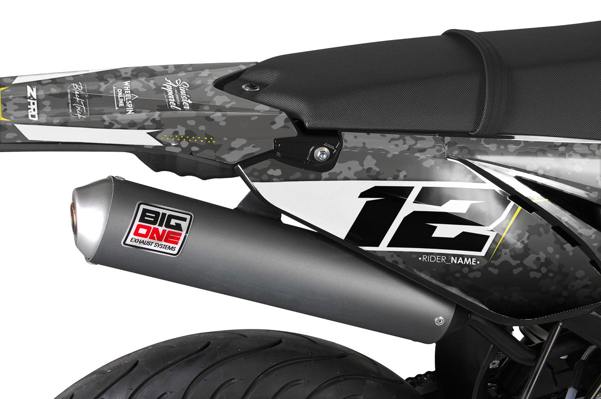 Kit déco Sherco 50cc 2017-2025 Warfare | autocollants moto | personnalisation 50cc | armysctv