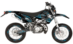 Dekor kit 50cc Sherco HRD 2006-2012 Army Redrum | Motorradaufkleber | 50cc Personalisierung | armysctv
