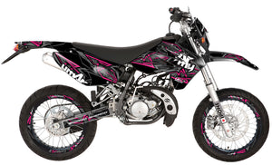 Dekor kit 50cc Sherco HRD 2006-2012 Army Redrum | Motorradaufkleber | 50cc Personalisierung | armysctv