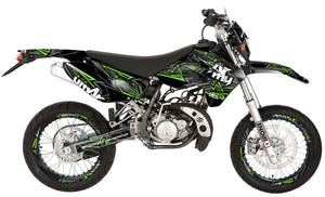 Dekor kit 50cc Sherco HRD 2006-2012 Army Redrum | Motorradaufkleber | 50cc Personalisierung | armysctv