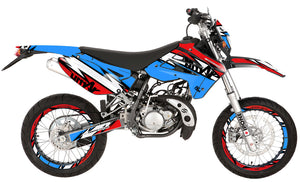 Kit déco 50cc Sherco HRD 2006-2012 Army Victory | autocollants moto | personnalisation 50cc | armysctv