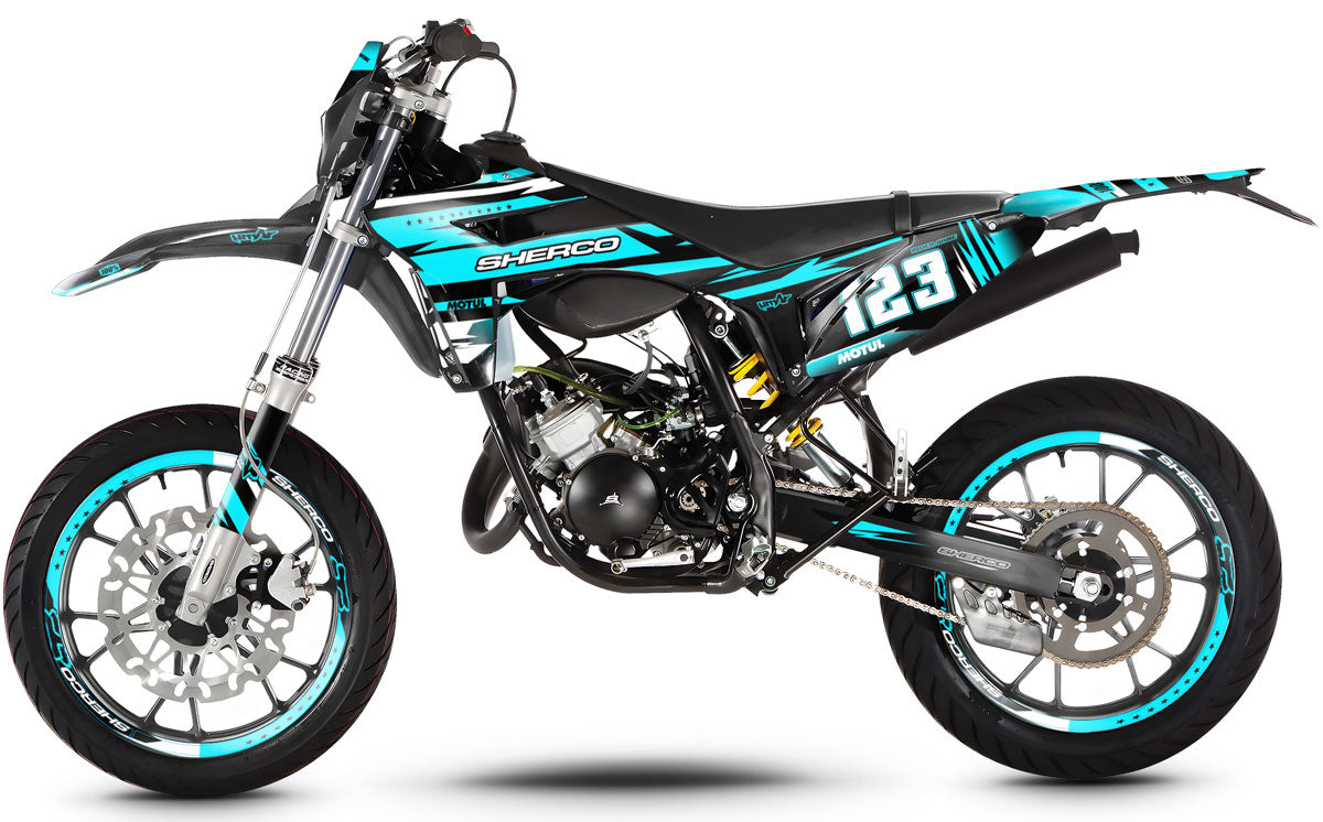 Dekor kit Sherco 50cc 2013-2016 Army Dream | Motorradaufkleber | Personalisierung 50cc | armysctv