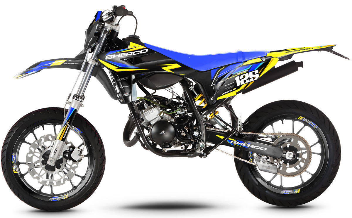 Graphics kit Sherco 50cc 2013-2016 Army Finder | motorcycle stickers | 50cc customization | armysctv
