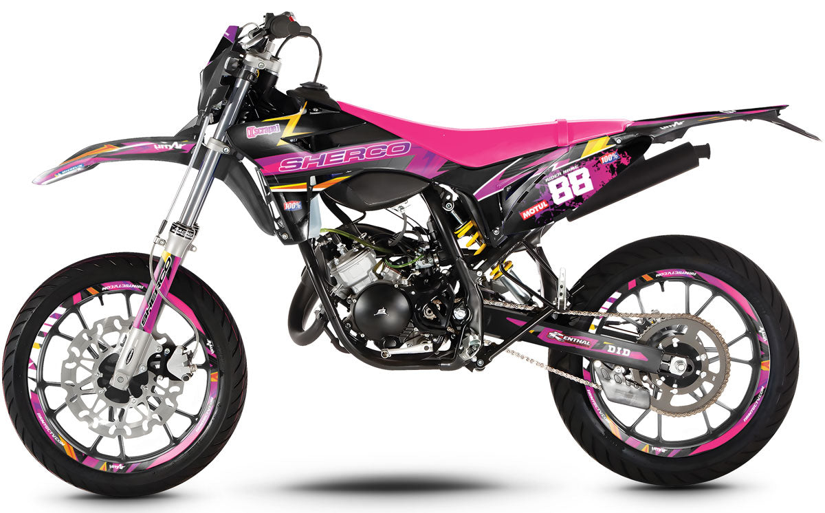 Kit pegatinas Sherco 50cc 2013-2016 Army Split | pegatinas para moto | personalización 50cc | armysctv