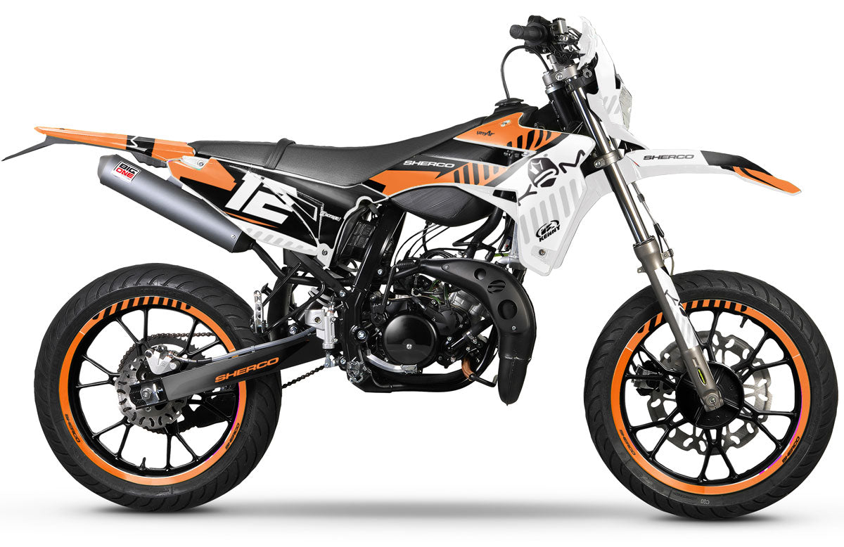 Kit déco Sherco 50cc 2017-2025 Army Clean | autocollants moto | personnalisation 50cc | armysctv
