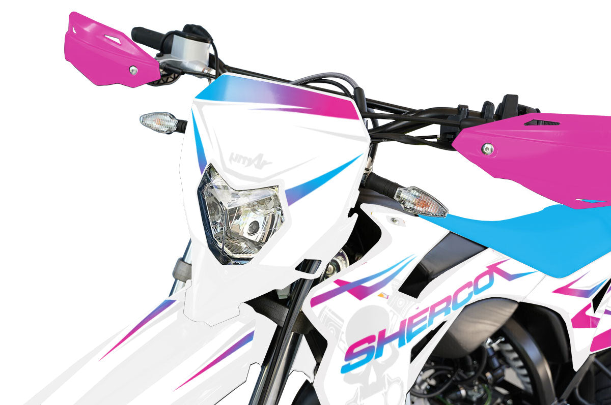 Kit pegatinas Sherco 50cc 2017-2025 Estilo Frío | pegatinas para moto | personalización 50cc | armysctv