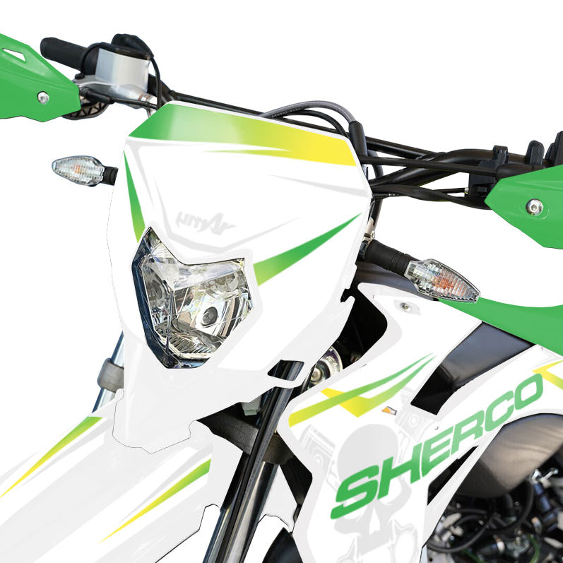 Kit pegatinas Sherco 50cc 2017-2025 Estilo Frío | pegatinas para moto | personalización 50cc | armysctv