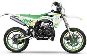 Dekor kit Sherco 50cc 2017-2025 Kalter Stil | Motorradaufkleber | Personalisierung 50cc | armysctv