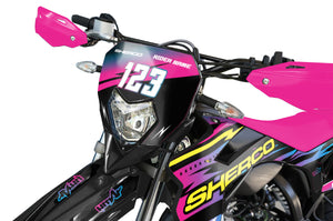 Kit pegatinas Sherco 50cc 2017-2025 Sueño Militar | pegatinas para moto | personalización 50cc | armysctv