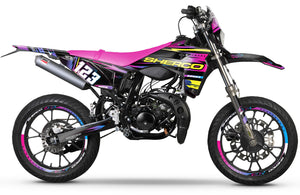 Kit pegatinas Sherco 50cc 2017-2025 Sueño Militar | pegatinas para moto | personalización 50cc | armysctv