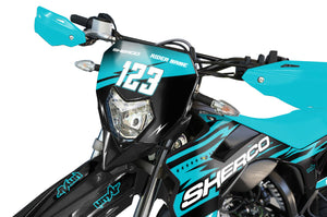 Kit pegatinas Sherco 50cc 2017-2025 Sueño Militar | pegatinas para moto | personalización 50cc | armysctv