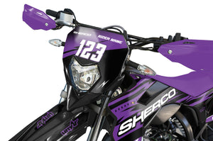 Kit pegatinas Sherco 50cc 2017-2025 Sueño Militar | pegatinas para moto | personalización 50cc | armysctv