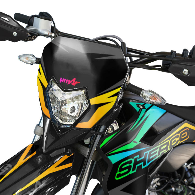 Kit pegatinas Sherco 50cc 2017-2025 Army Eclipse | pegatinas para moto | personalización 50cc | armysctv