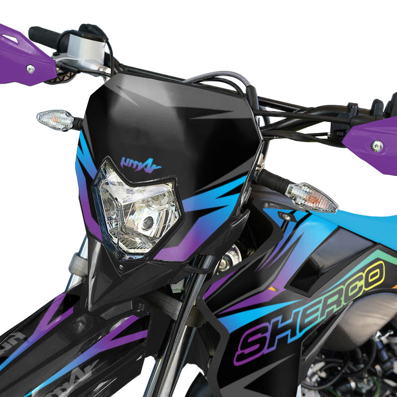 Kit pegatinas Sherco 50cc 2017-2025 Army Eclipse | pegatinas para moto | personalización 50cc | armysctv