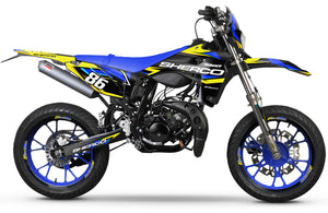 Dekor kit Sherco 50cc 2017-2025 Finder | Motorradaufkleber | Personalisierung 50cc | armysctv