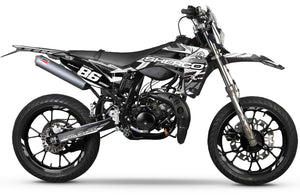 Dekor kit Sherco 50cc 2017-2025 Frost Racing | Motorradaufkleber | Personalisierung 50cc | armysctv