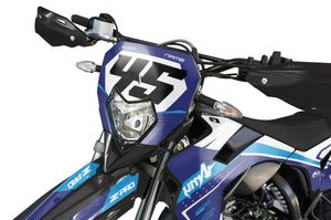 Dekor kit Sherco 50cc 2017-2025 Armee-Rakete | Motorradaufkleber | Personalisierung 50cc | armysctv