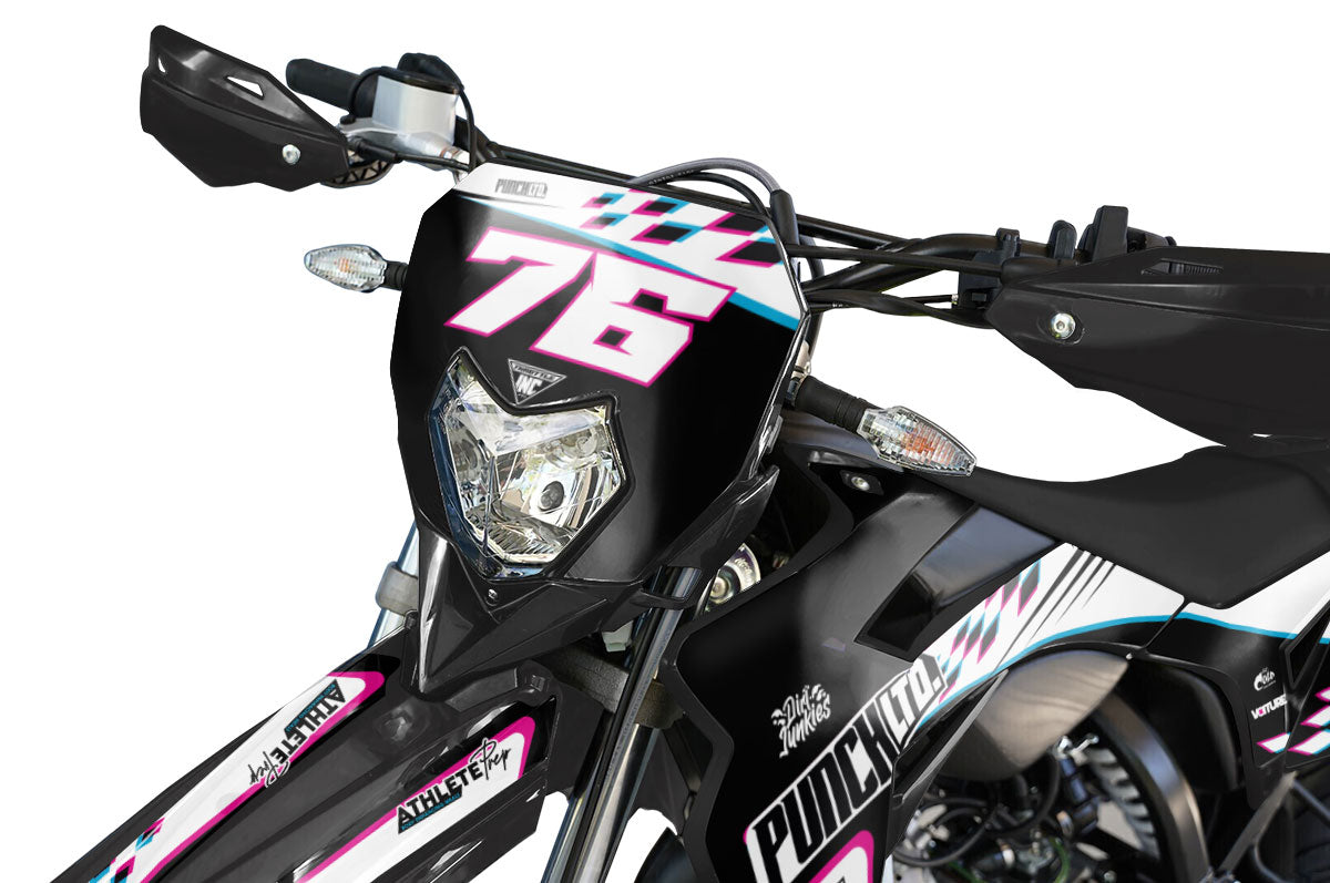 Kit déco Sherco 50cc 2017-2025 Army Punch | autocollants moto | personnalisation 50cc | armysctv