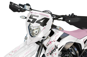 Kit pegatinas Sherco 50cc 2017-2025 Ejército Sakura | pegatinas para moto | personalización 50cc | armysctv