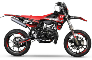 Dekor kit Sherco 50cc 2017-2025 Armee Siebter | Motorradaufkleber | Personalisierung 50cc | armysctv