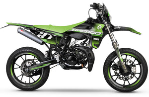Dekor kit Sherco 50cc 2017-2025 Armee Siebter | Motorradaufkleber | Personalisierung 50cc | armysctv