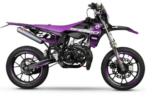 Dekor kit Sherco 50cc 2017-2025 Armee Siebter | Motorradaufkleber | Personalisierung 50cc | armysctv