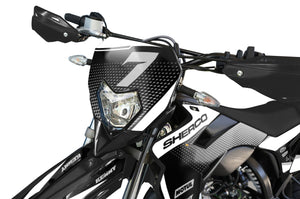 Kit pegatinas Sherco 50cc 2017-2025 Edición Plata | pegatinas para moto | personalización 50cc | armysctv