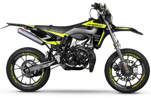 Kit pegatinas Sherco 50cc 2017-2025 Edición Plata | pegatinas para moto | personalización 50cc | armysctv