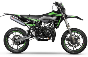 Kit pegatinas Sherco 50cc 2017-2025 Edición Plata | pegatinas para moto | personalización 50cc | armysctv