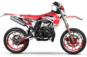 Kit pegatinas Sherco 50cc 2017-2025 Army Xfast | pegatinas para moto | personalización 50cc | armysctv