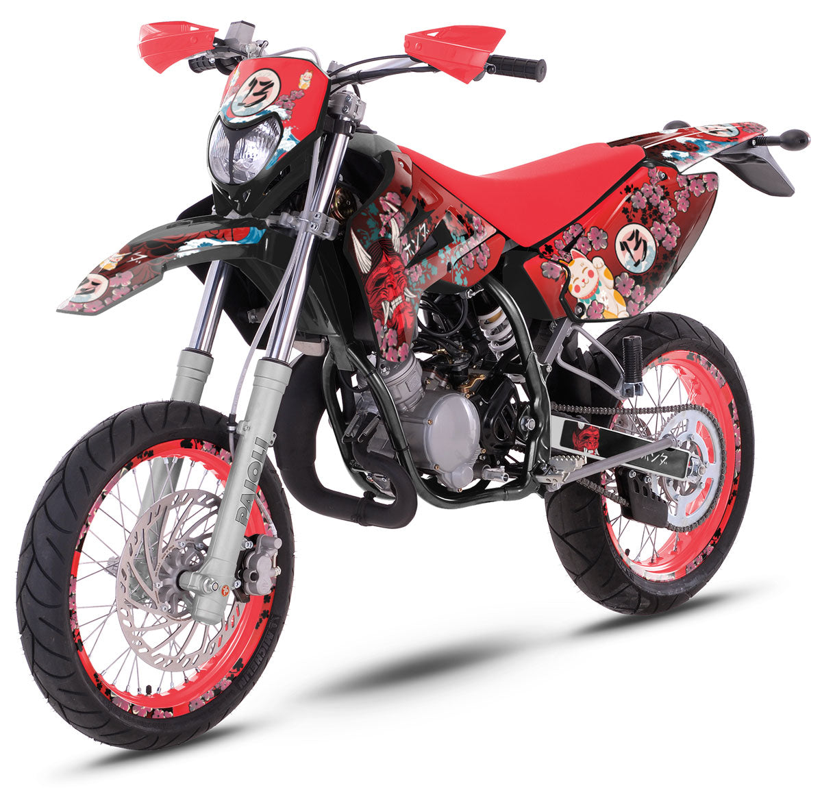 Dekor kit Sherco HRD 50cc 2006-2012 Armee Arigato | Motorradaufkleber | Personalisierung 50cc | armysctv