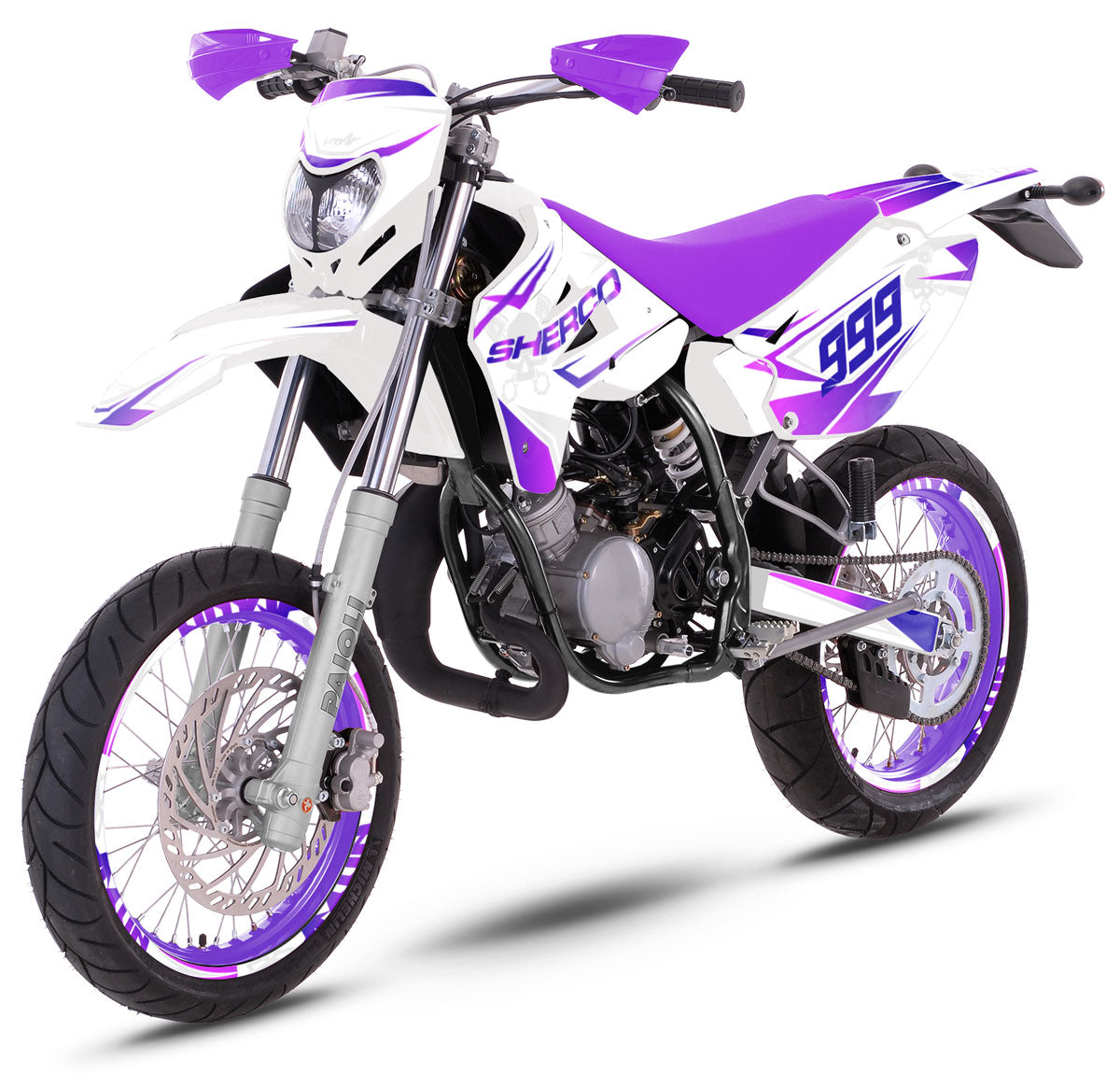 Kit pegatinas Sherco HRD 50cc 2006-2012 Ejército Frío | pegatinas para moto | personalización 50cc | armysctv