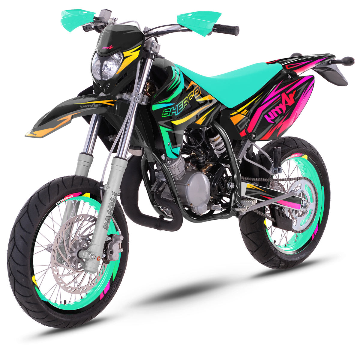 Kit pegatinas Sherco HRD 50cc 2006-2012 Army Eclipse | pegatinas para moto | personalización 50cc | armysctv