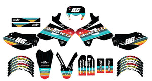 Kit déco 50cc Sherco HRD 2006-2012 Bikelife | autocollants moto | personnalisation 50cc | armysctv