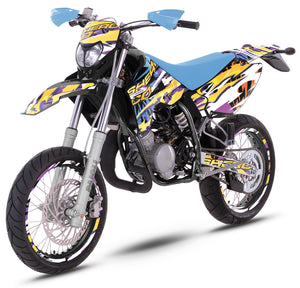Dekor kit 50cc Sherco HRD 2006-2012 Cali Gelato | Motorradaufkleber | 50cc Personalisierung | armysctv