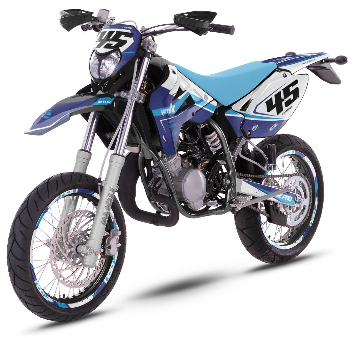 Kit pegatinas Sherco HRD 50cc 2006-2012 Misil del Ejército | pegatinas para moto | personalización 50cc | armysctv
