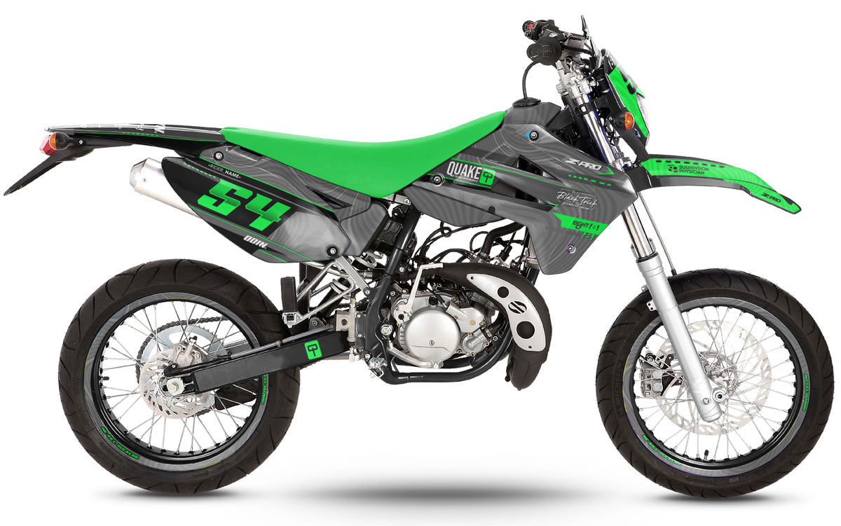 Kit déco 50cc Sherco HRD 2006-2012 Army Quake | autocollants moto | personnalisation 50cc | armysctv