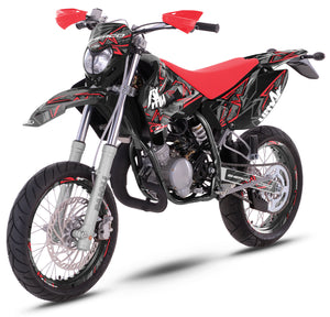 Dekor kit 50cc Sherco HRD 2006-2012 Army Redrum | Motorradaufkleber | 50cc Personalisierung | armysctv