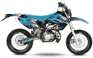 Kit pegatinas 50cc Sherco HRD 2006-2012 Army Runz | pegatinas para moto | personalización 50cc | armysctv